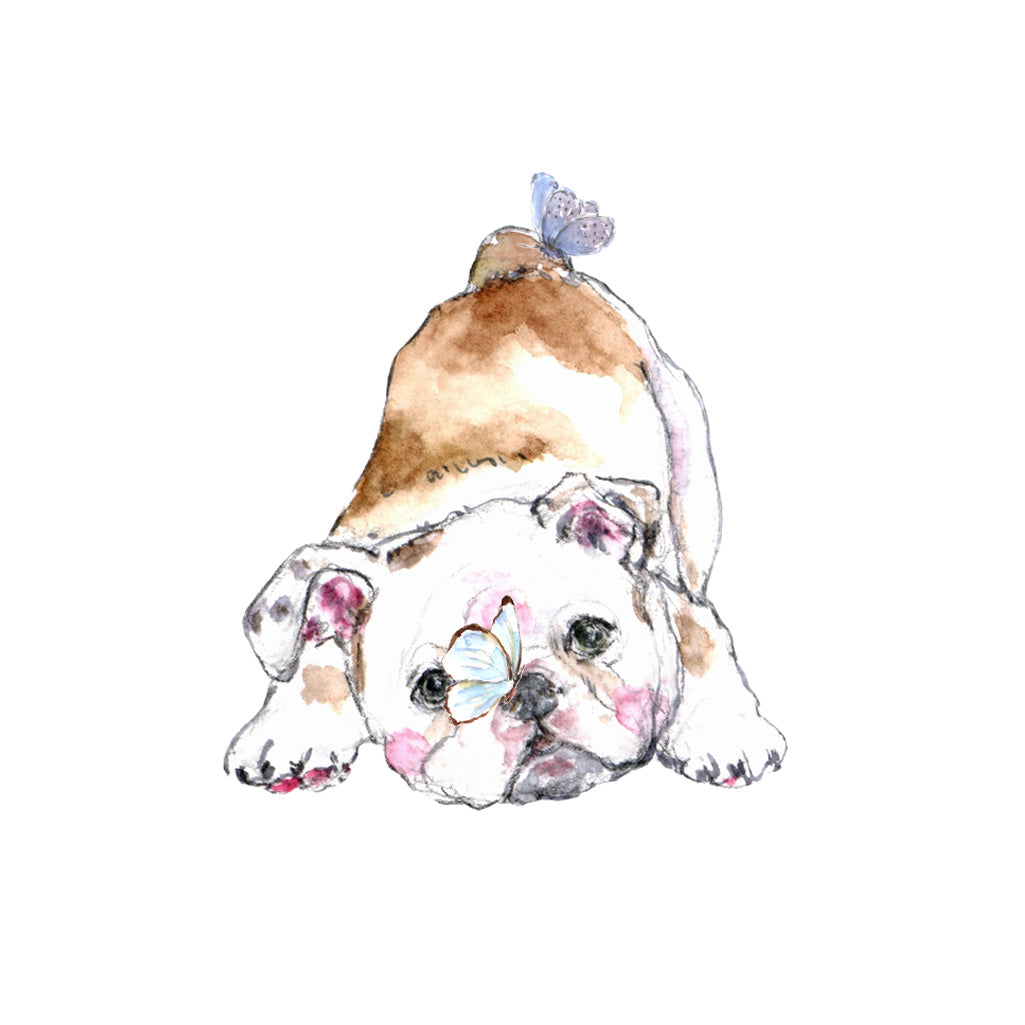 English Bulldog 2025 Desk Calendar