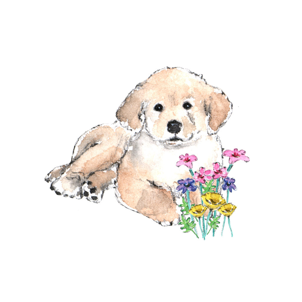 Golden Retriever 2025 Desk Calendar