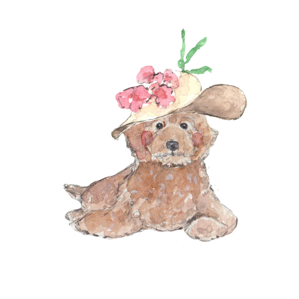 Goldendoodle 2025 Desk Calendar