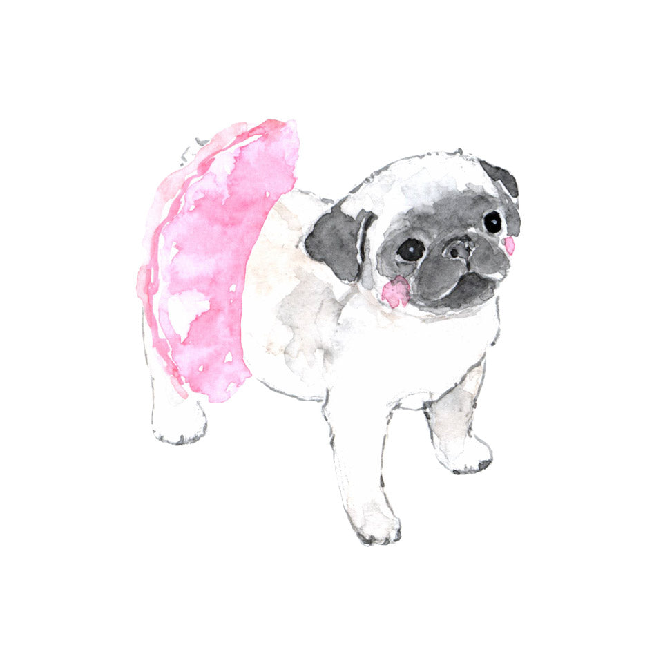 Pug 2025 Desk Calendar