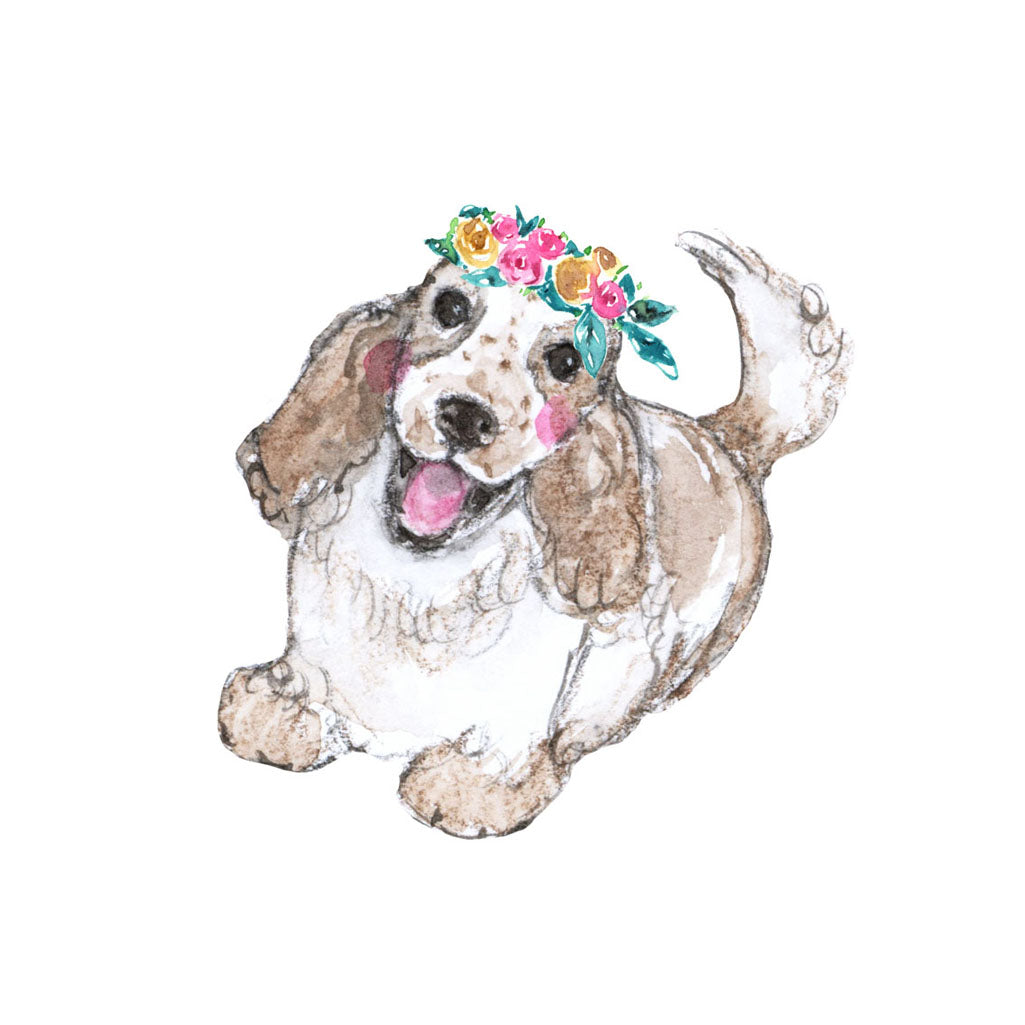 Cocker Spaniel 2025 Desk Calendar
