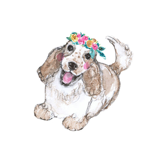 Cocker Spaniel 2025 Desk Calendar