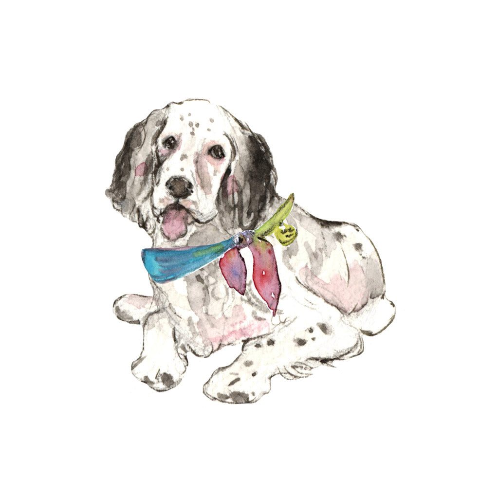 English Setter 2025 Desk Calendar
